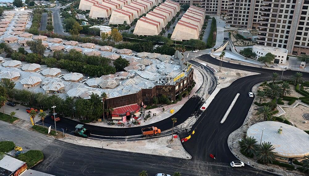 تصویر نو از معابر کیش زیر چرخ توسعه عمرانی